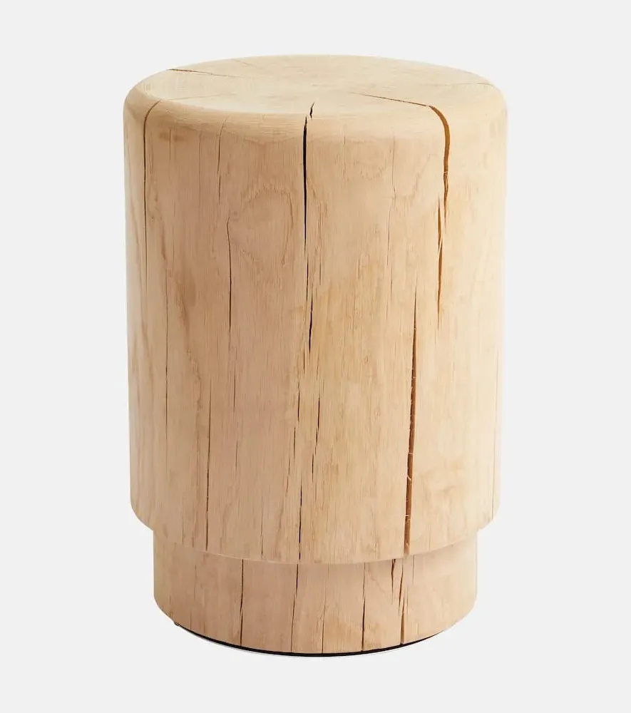 Tabou Oak Stool - Beige