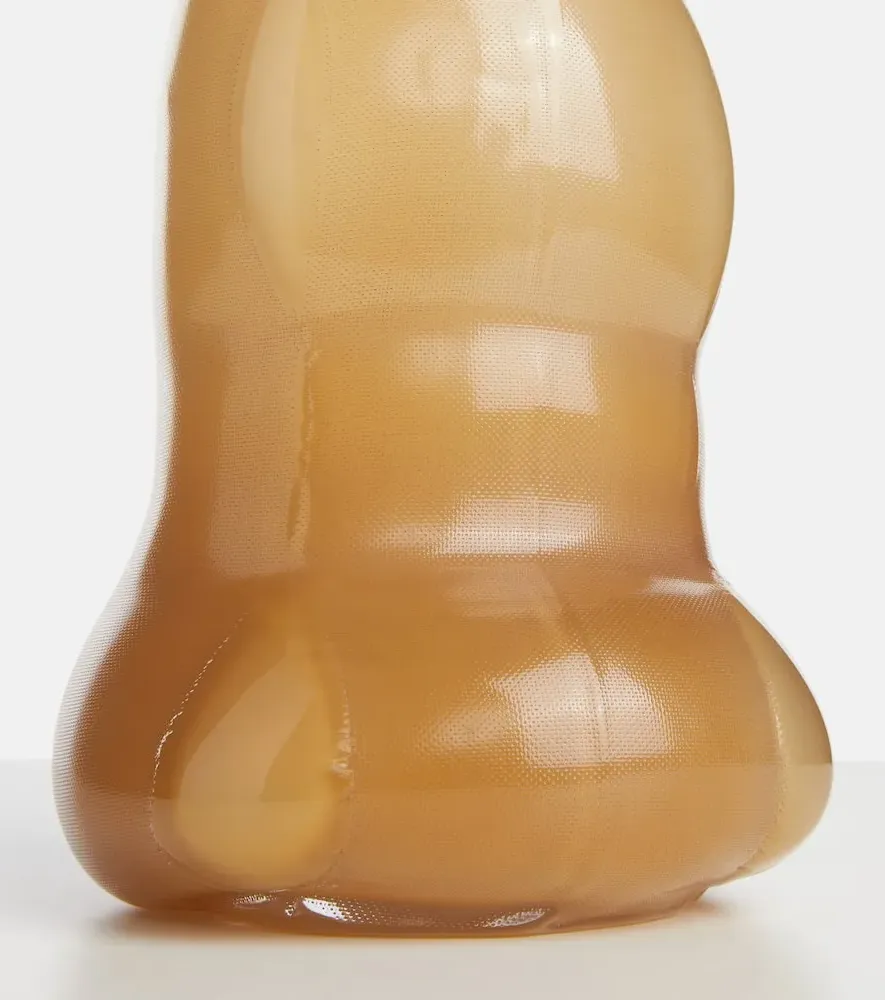 Flow Medium Glass Vase - Beige