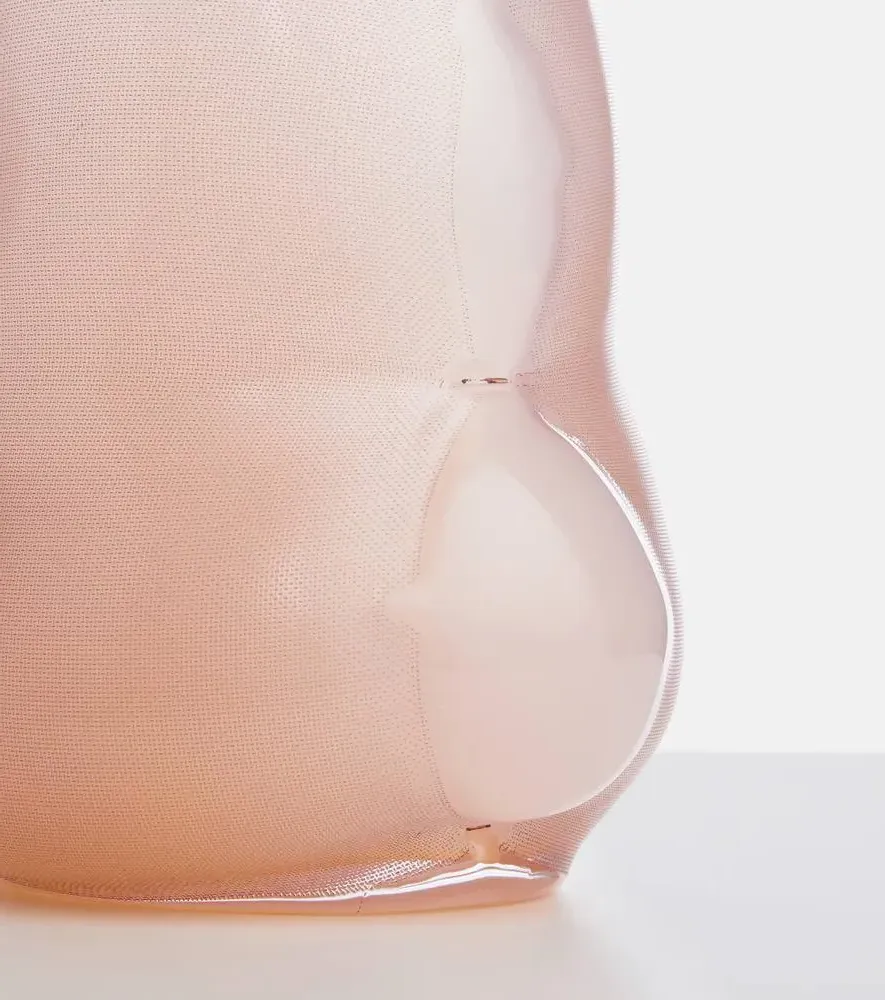 Flow Medium Glass Vase - Pink