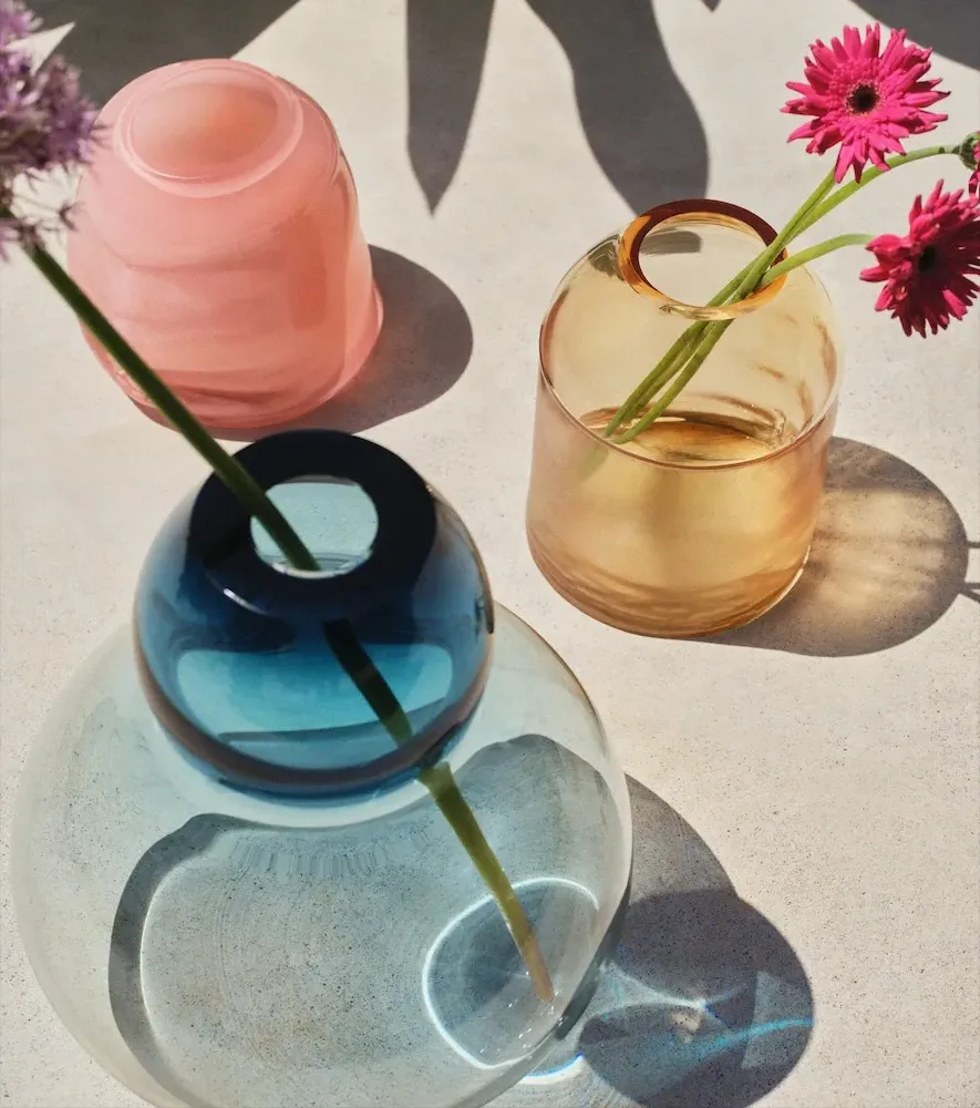 Raw Small Glass Vase by Mytheresa, image 6