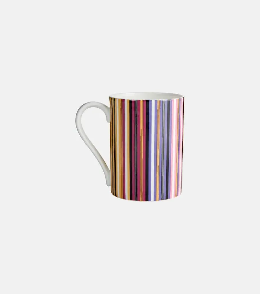 Stripes Jenkins Mug - Multicoloured, Porcelain