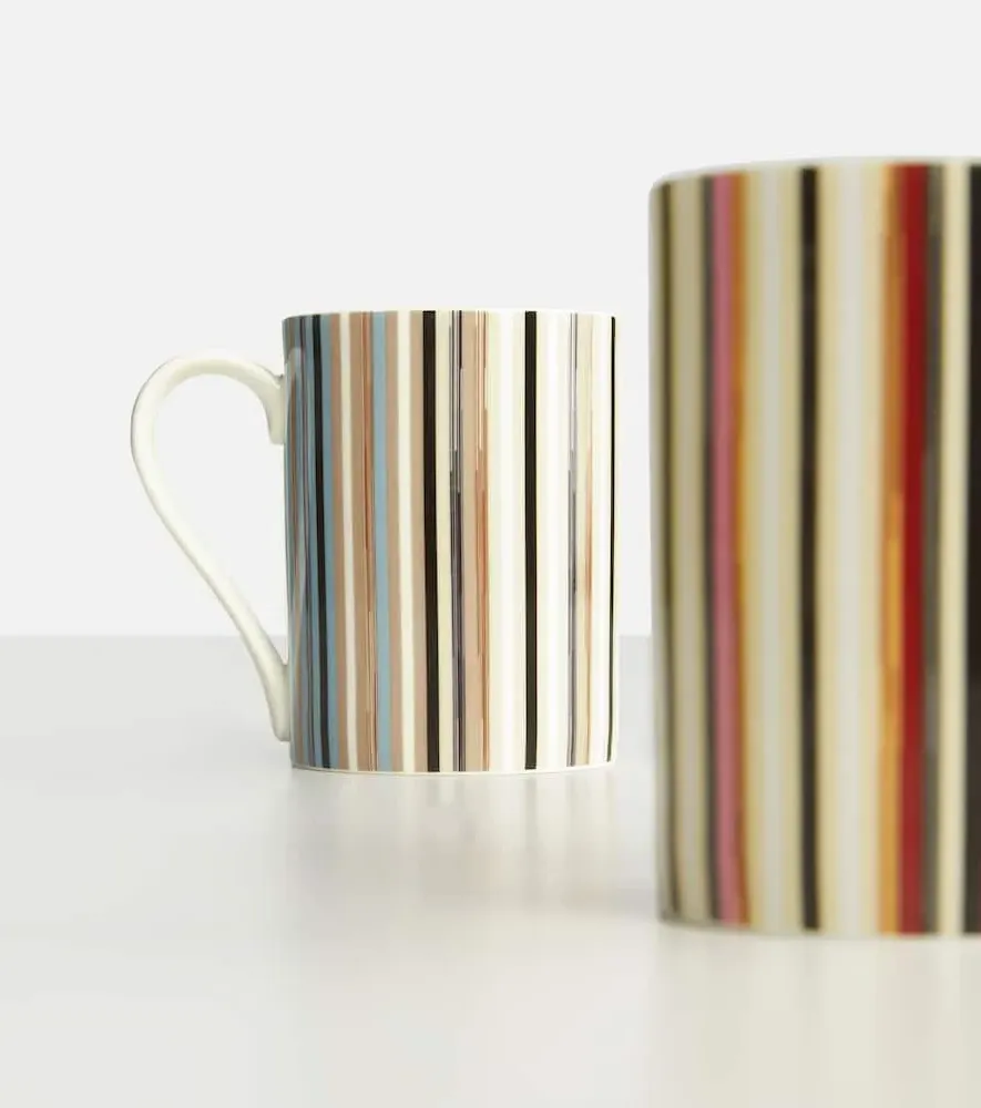 Stripes Jenkins Mug - Multicoloured, Porcelain image
