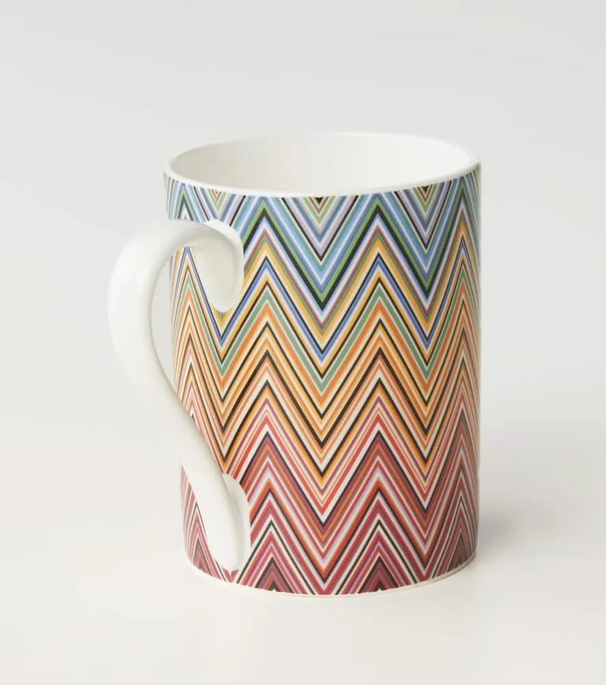 Zig Zag Jarris Mug - Multicolor, Porcelain image