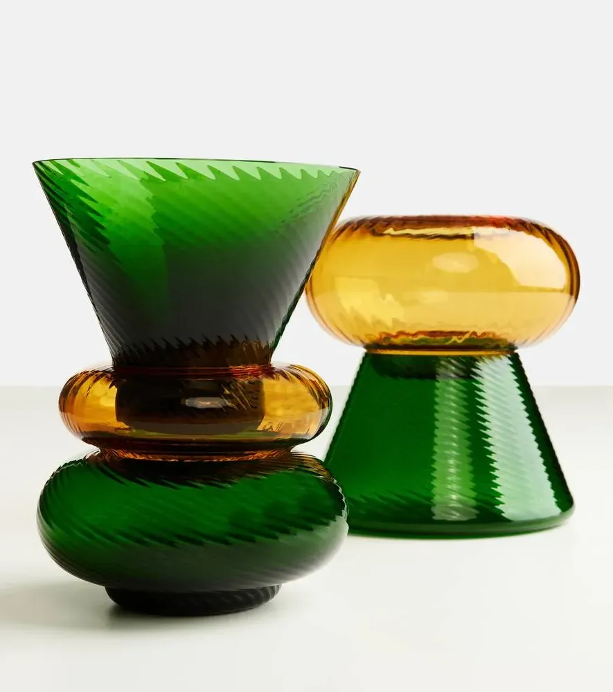 Issey Set of 5 Bowls - Multicolored, Murano Glass