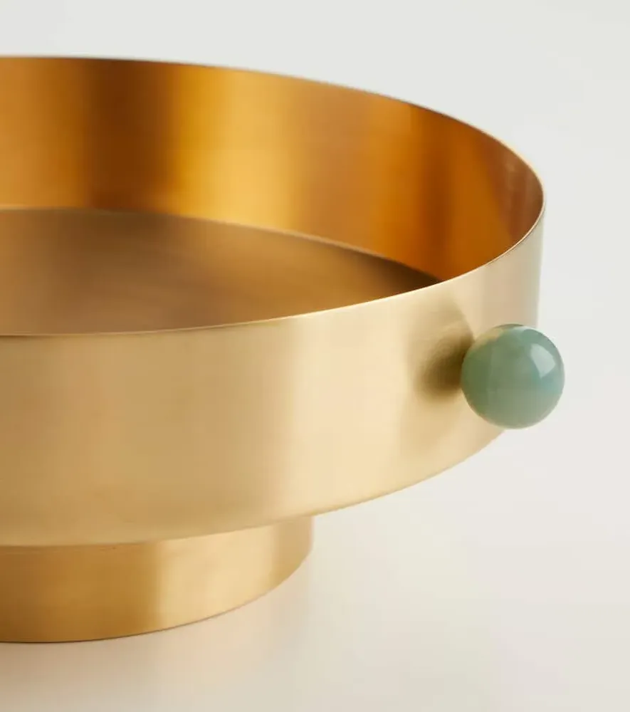 Fruit Bowl - Gold, Brass image