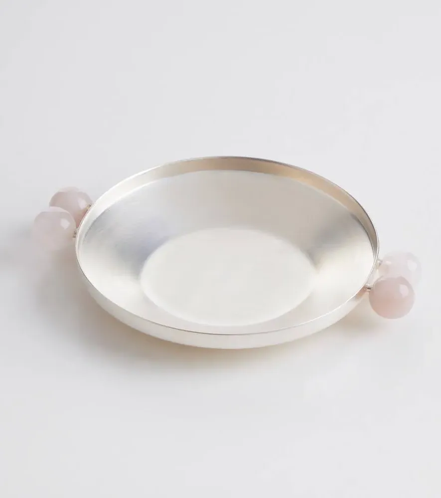 Natalia Criado Snack Bowl - Silver