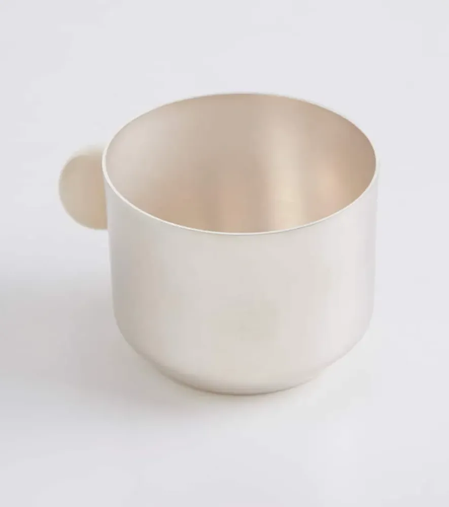 Perla Mug - Silver, Silver-Plated Brass image