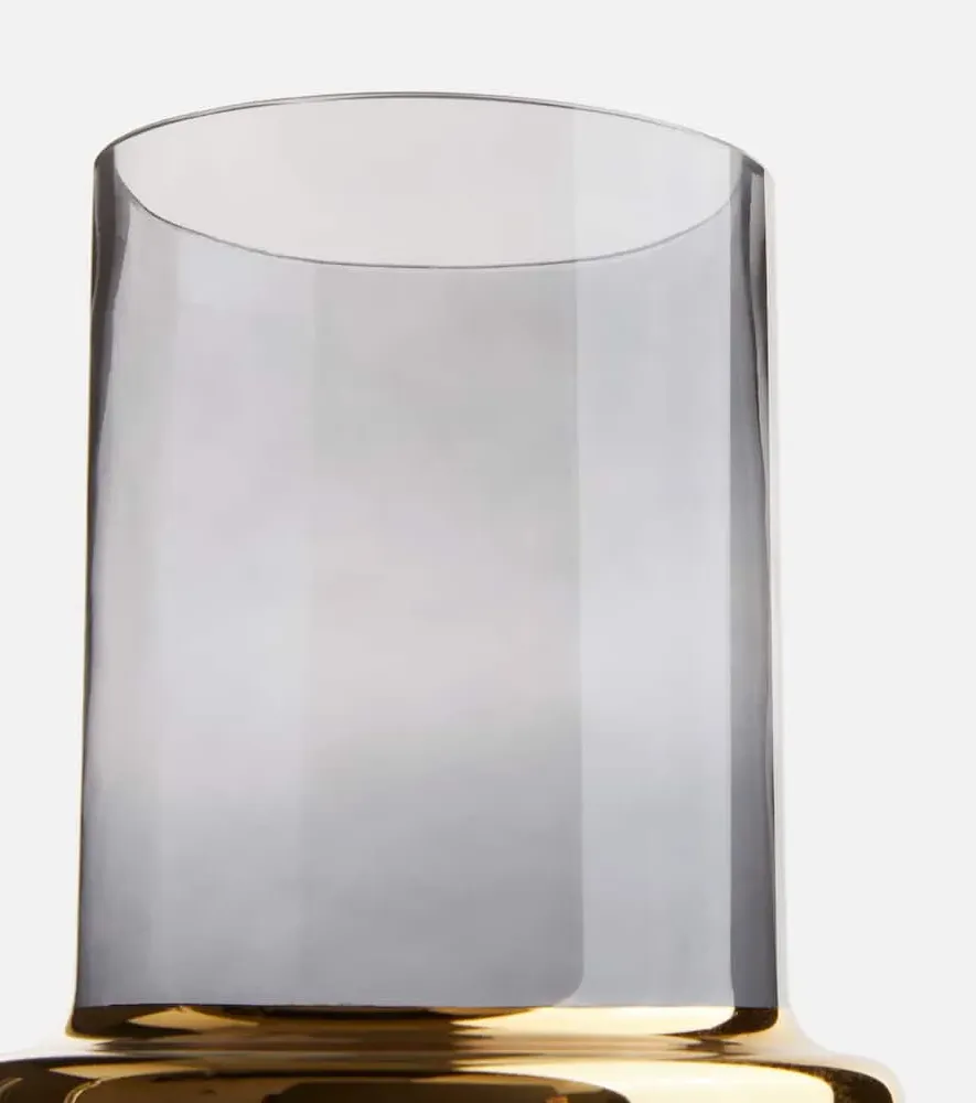 Lobby Small Vase - Gold, Glass image