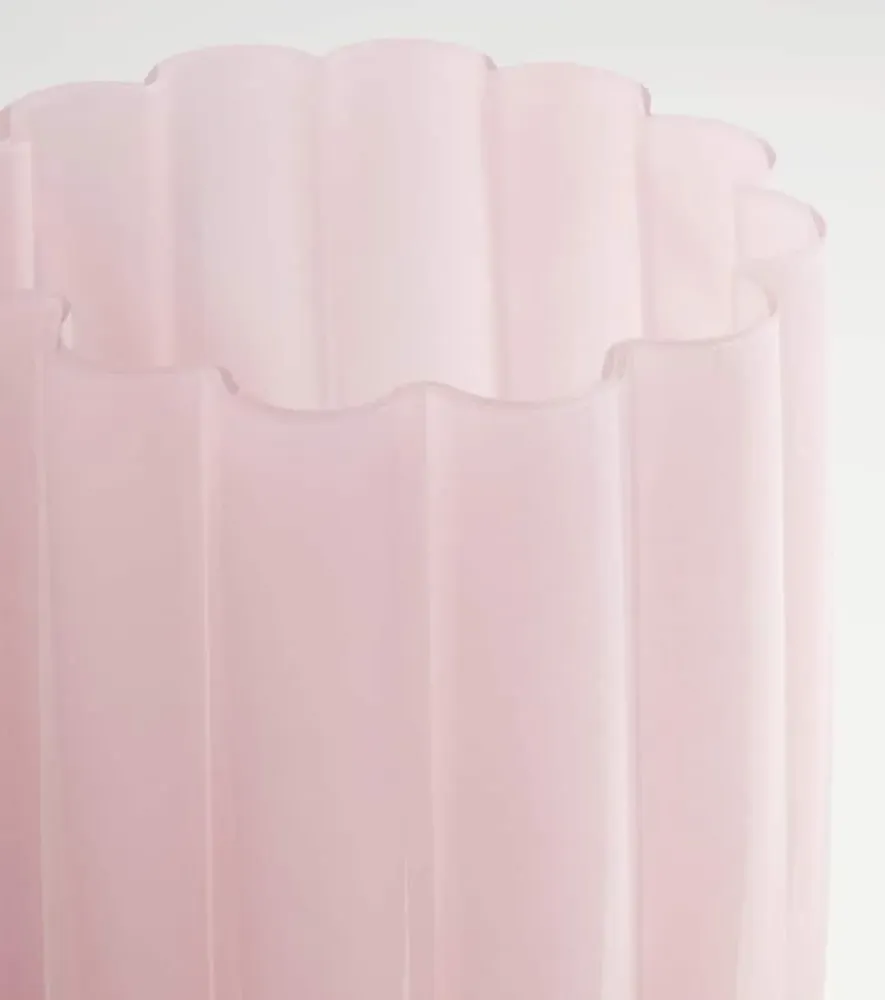 Melon Large Vase - Pink, Glass