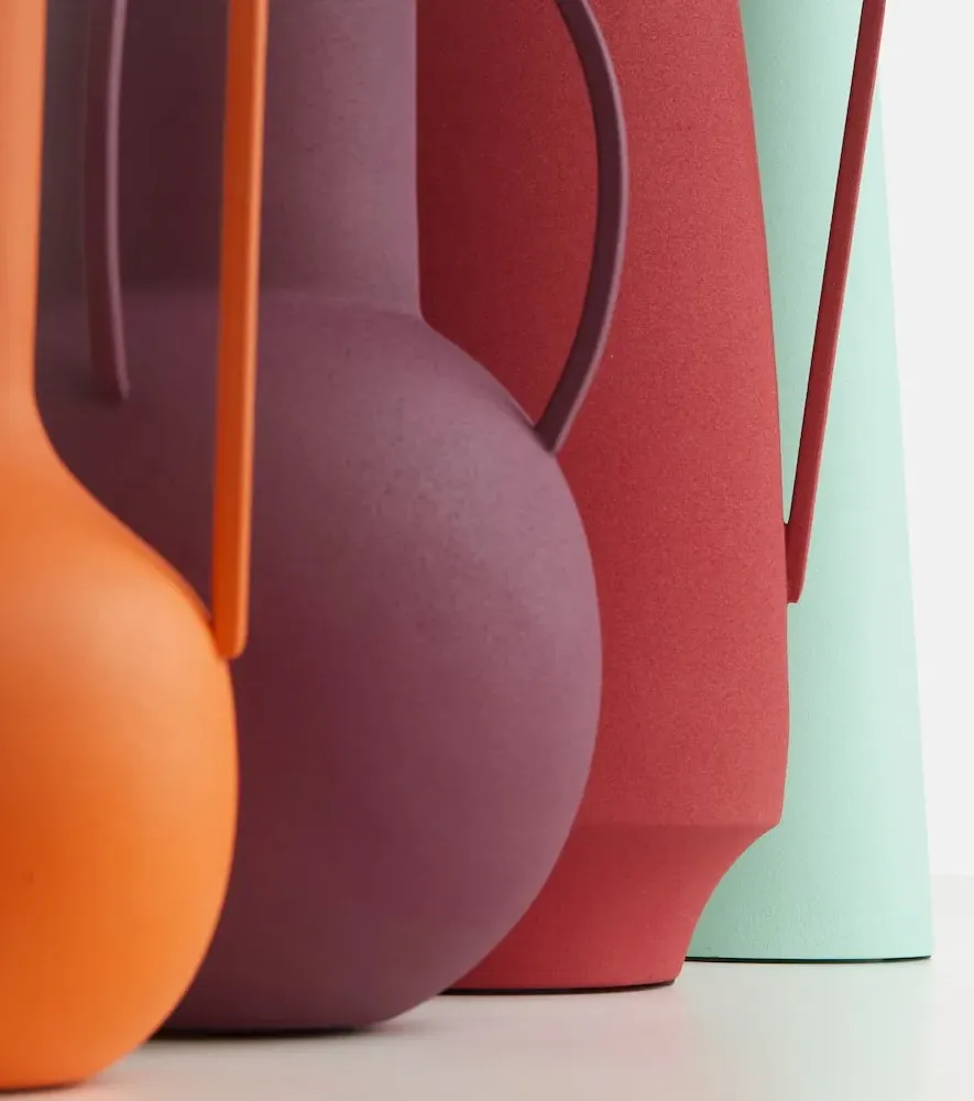 Roman Set of 4 Metal Vases - Evening