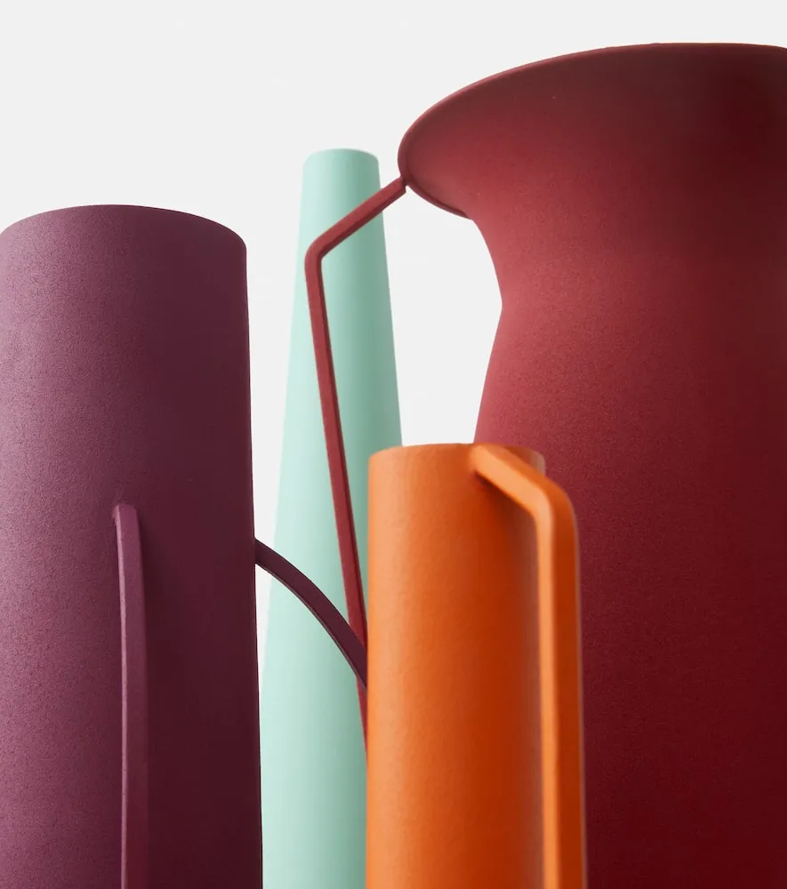 Roman Set of 4 Vases - Evening, Metal