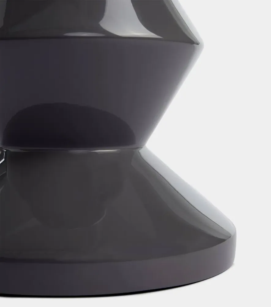 Zig Zag Stool - Grey