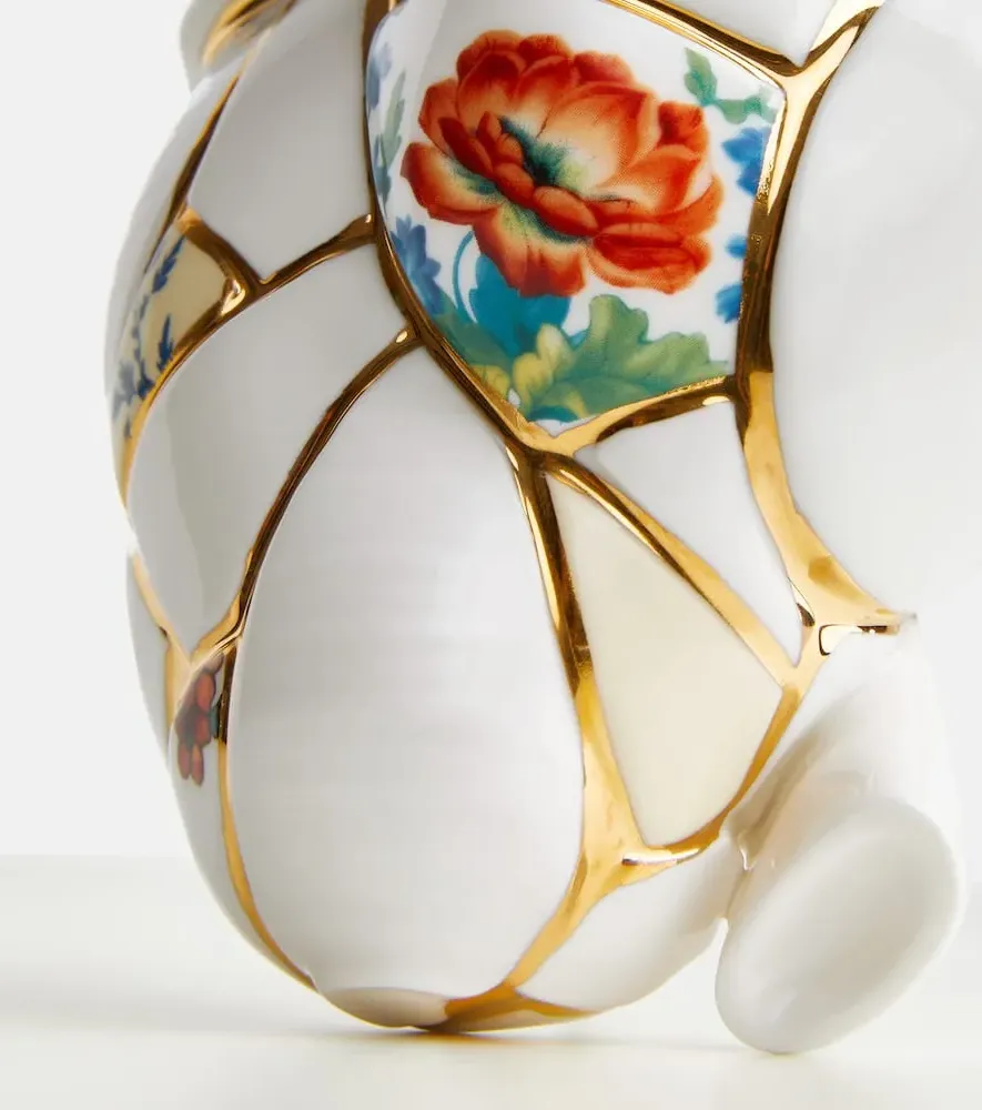 Kintsugi Love In Bloom Vase by Marcantonio Raimondi Malerba