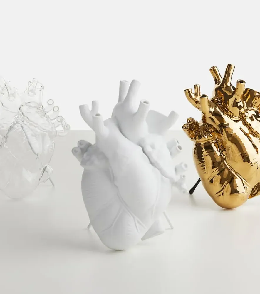 Love in Bloom Vase by Marcantonio Raimondi Malerba - White image