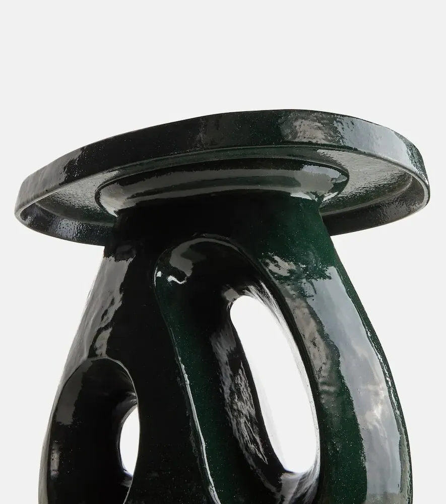 Ame 10 Side Table by Marie Michielssen - Green, Stoneware