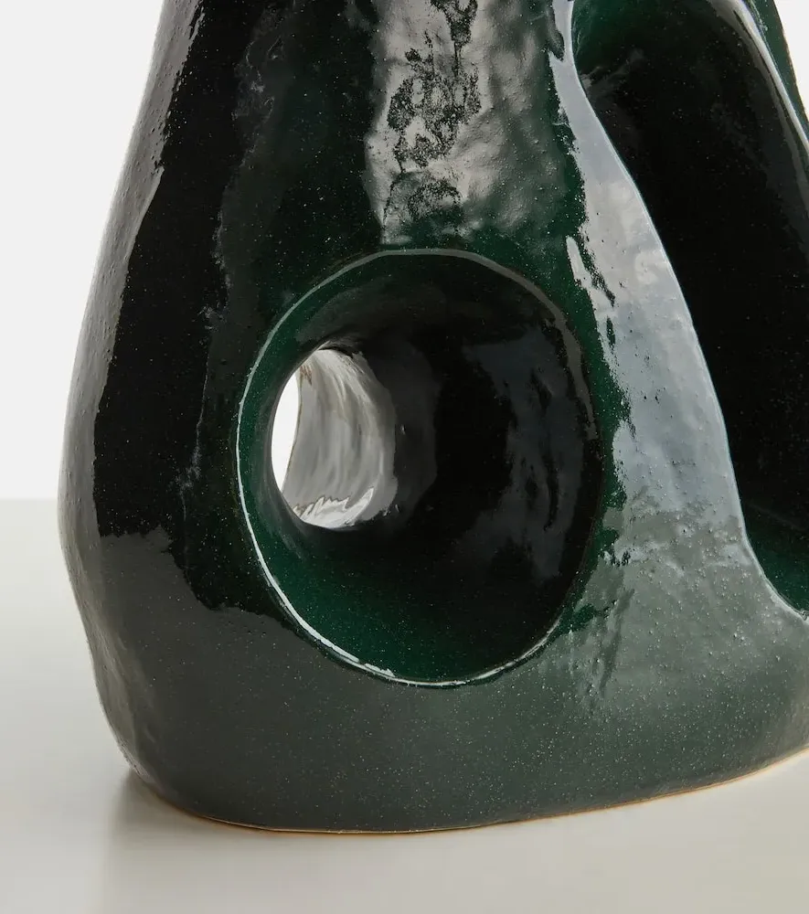 Ame 10 Side Table by Marie Michielssen - Green, Stoneware