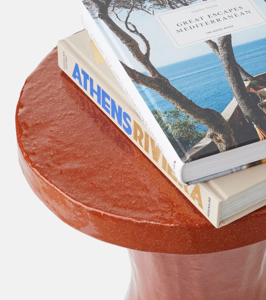 Caro Side Table by Marie Michielssen - Red, Stoneware image