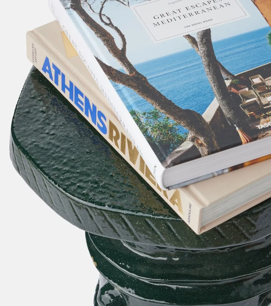 Clara Side Table by Marie Michielssen - Green, Stoneware