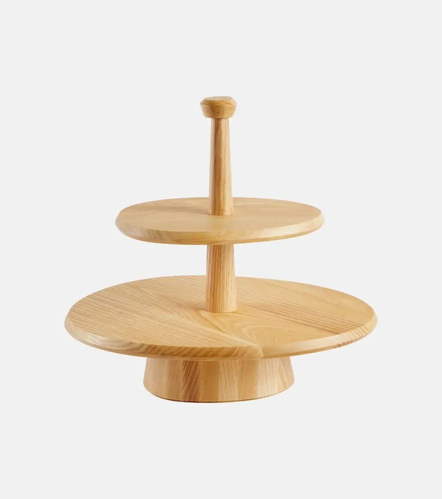 Dune Etagere 01 Stand by Kelly Wearstler - Beige, Ash Wood