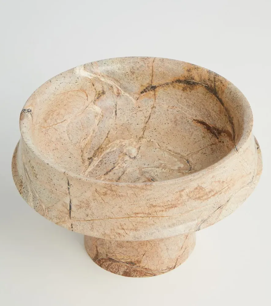 Dune Marble Stand by Kelly Wearstler - Gray