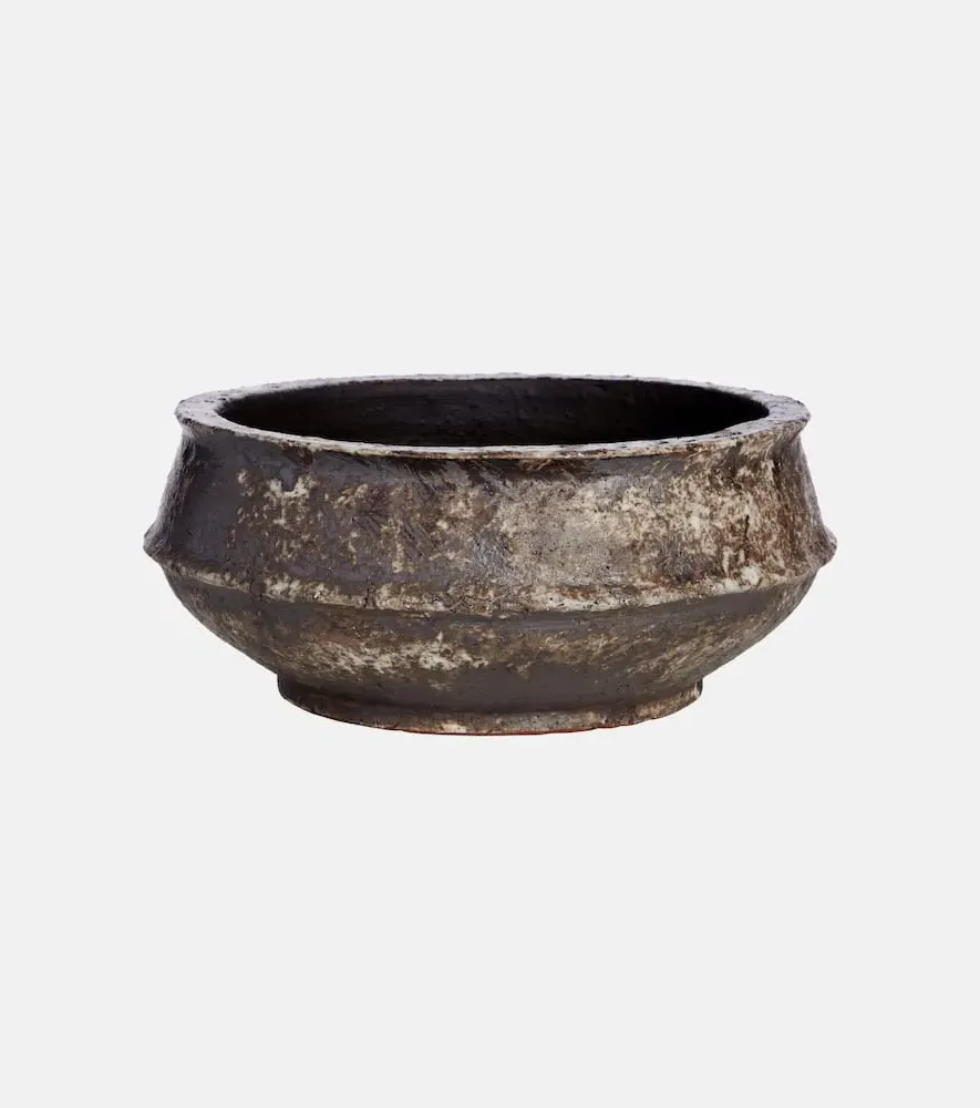 Dune Plant Pot by Kelly Wearstler - Brown, Stoneware