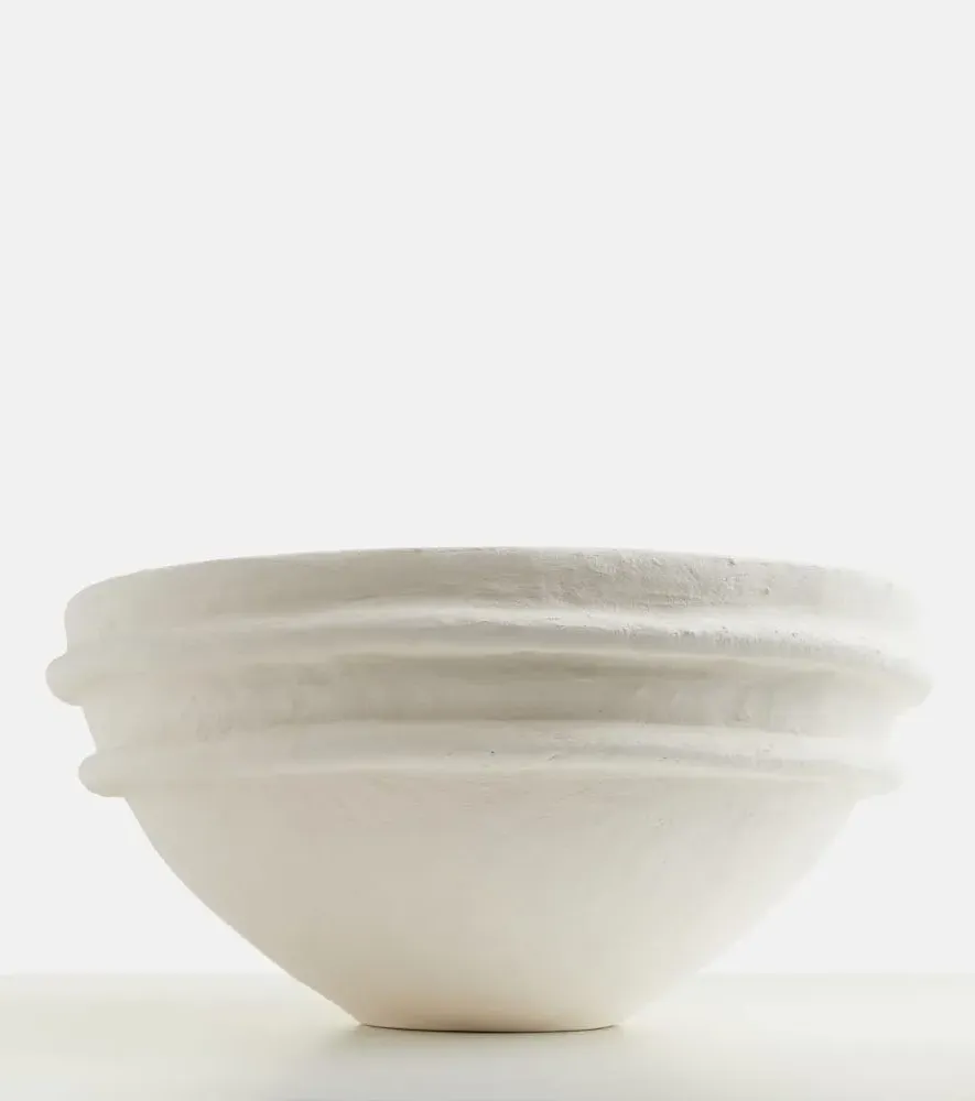 Earth Bowl by Marie Michielssen - White