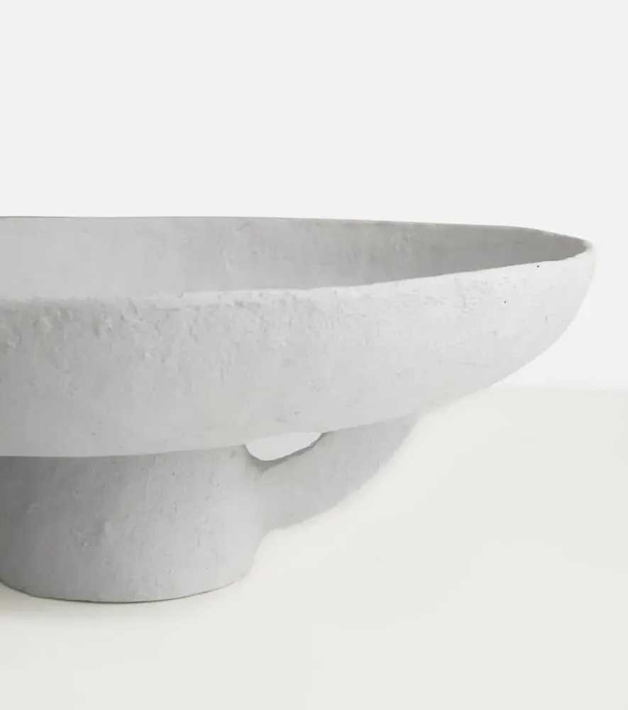 Earth Plate by Marie Michielssen - Grey, Concrete