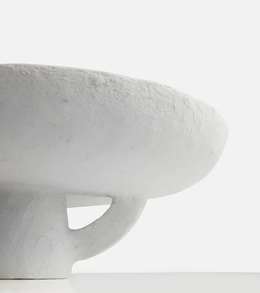 Earth Plate by Marie Michielssen - Grey, Concrete