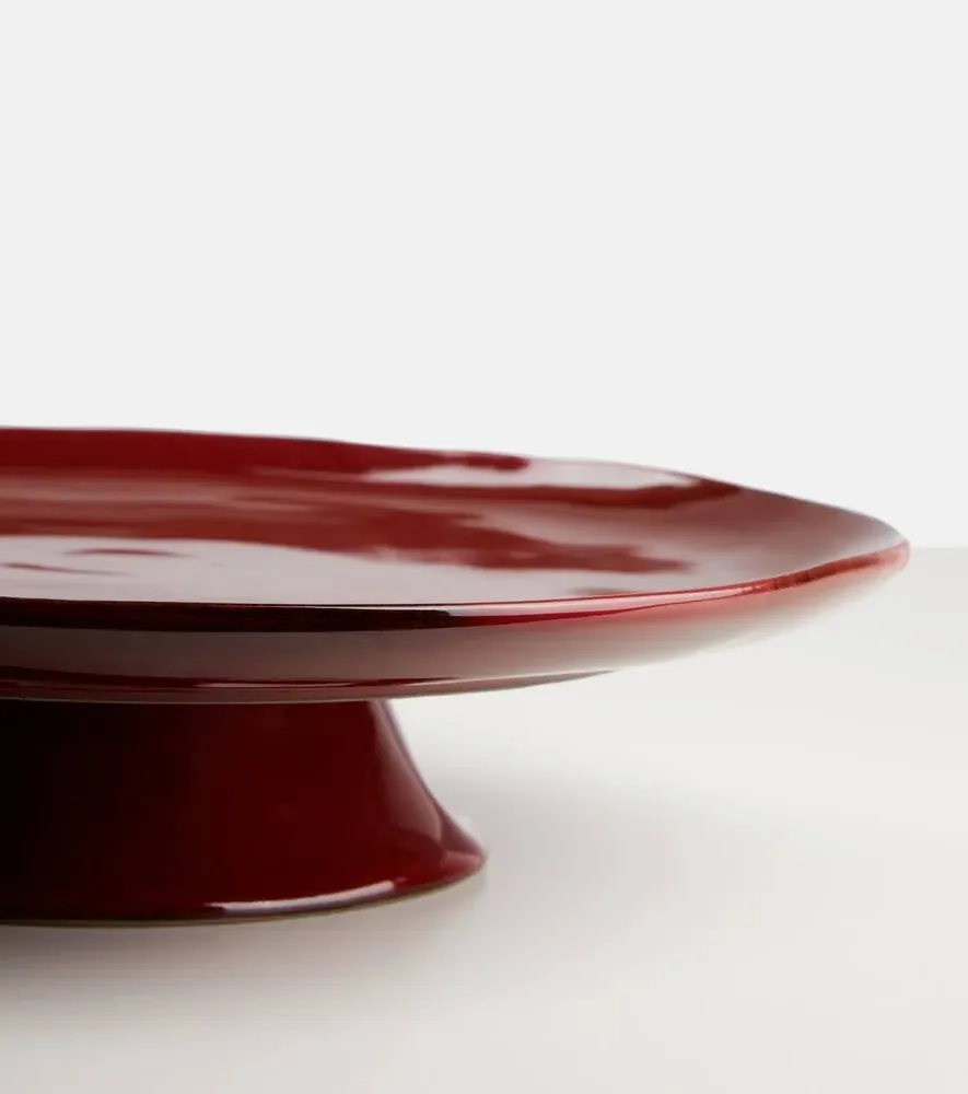 La Mere Large Stoneware Stand - Red