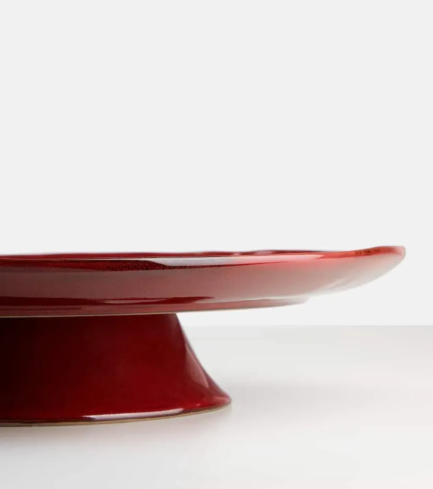 La Mere Large Stoneware Stand - Red image