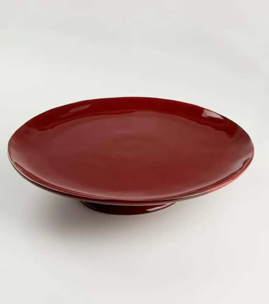 La Mère Large Stoneware Stand - Red, Stoneware