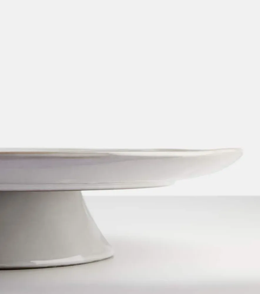 La Mère Large Stoneware Stand - White, Ceramic