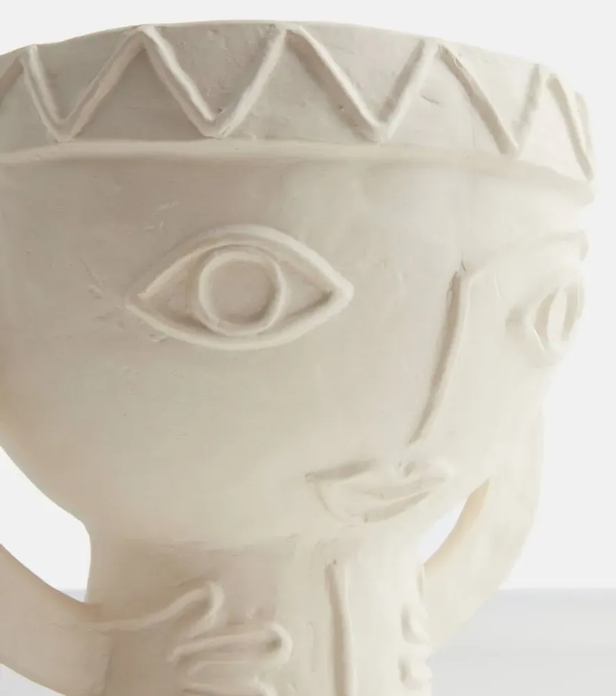 Les Femmes 02 Large Vase - Beige, Stoneware