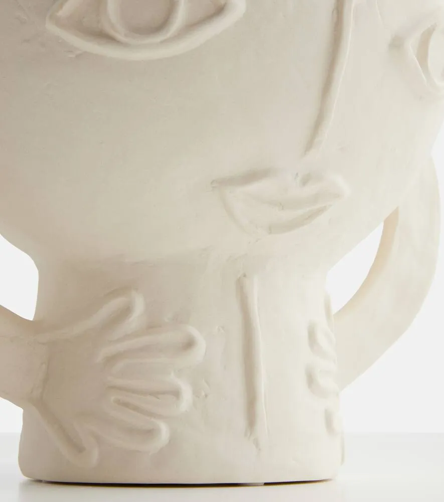 Les Femmes 02 Large Vase - Beige, Stoneware