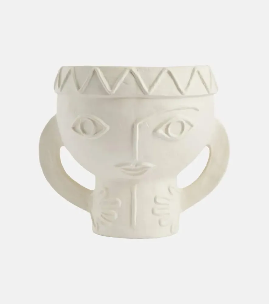 Les Femmes 02 Large Vase - Beige, Stoneware