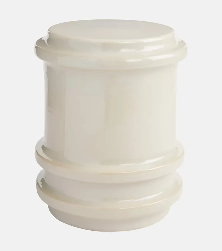 Pawn Side Table by Marie Michielssen - Gray, Earthenware