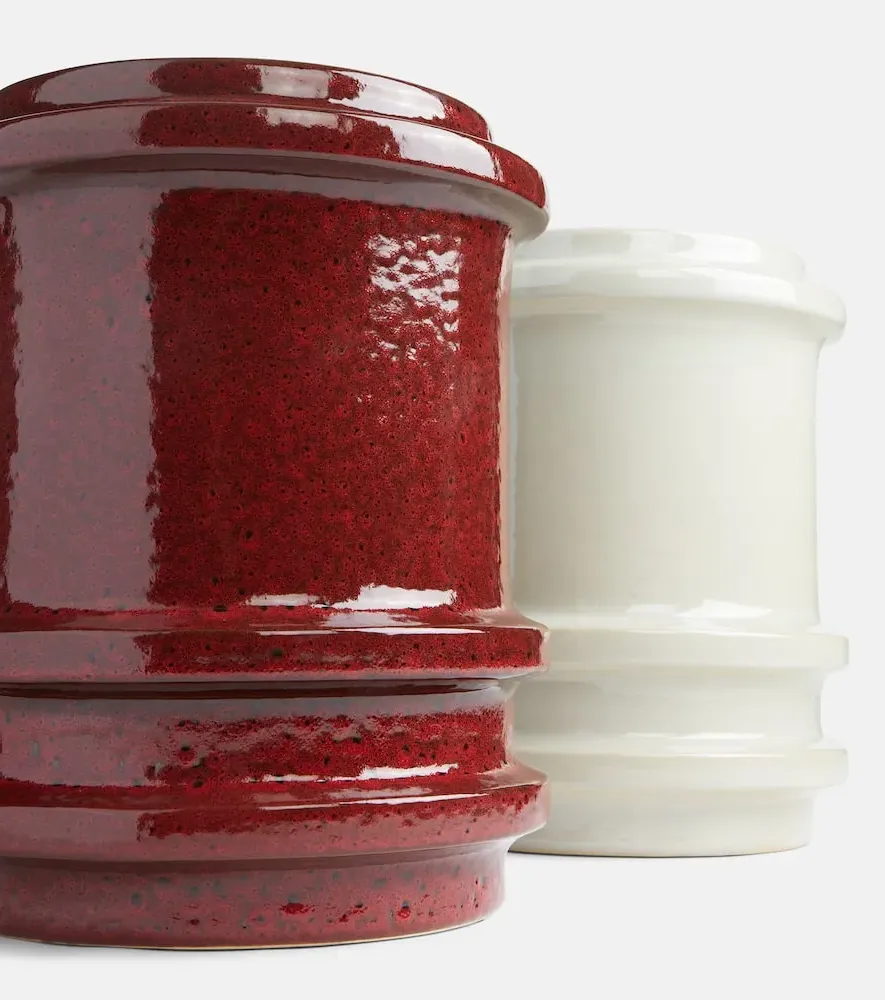 Pawn Side Table by Marie Michielssen - Gray, Earthenware