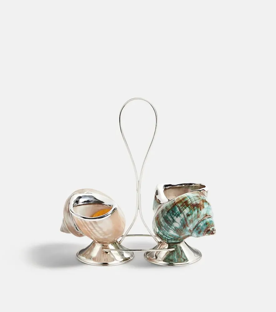 Shell Salt and Pepper Shakers - Sterling Silver by Mytheresa