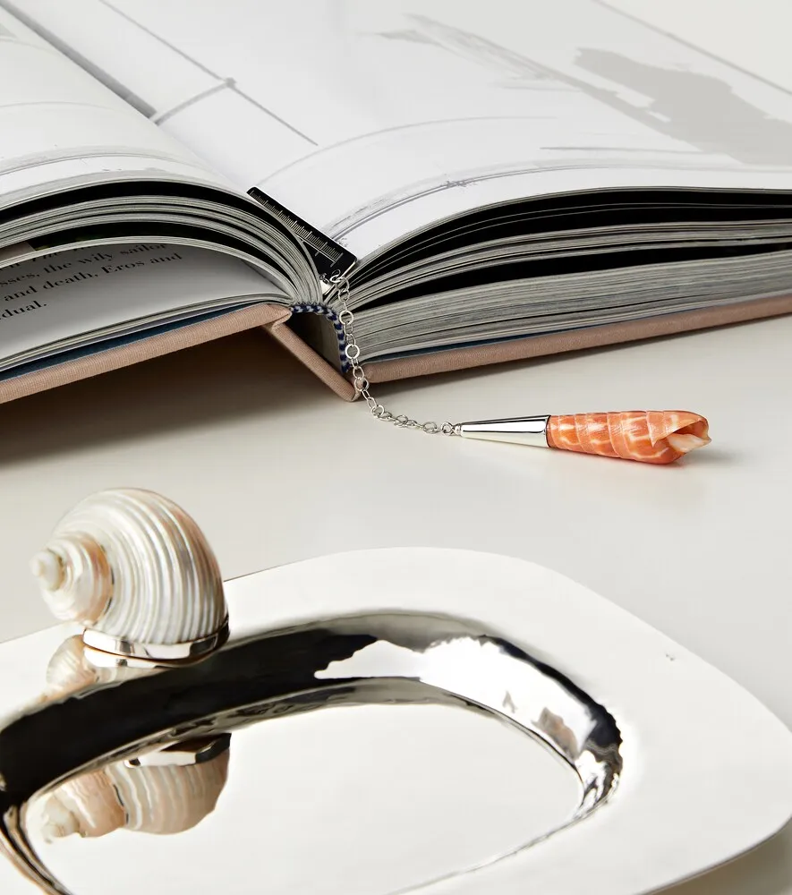 Shell Sterling Silver Bookmark by Mytheresa, image 3