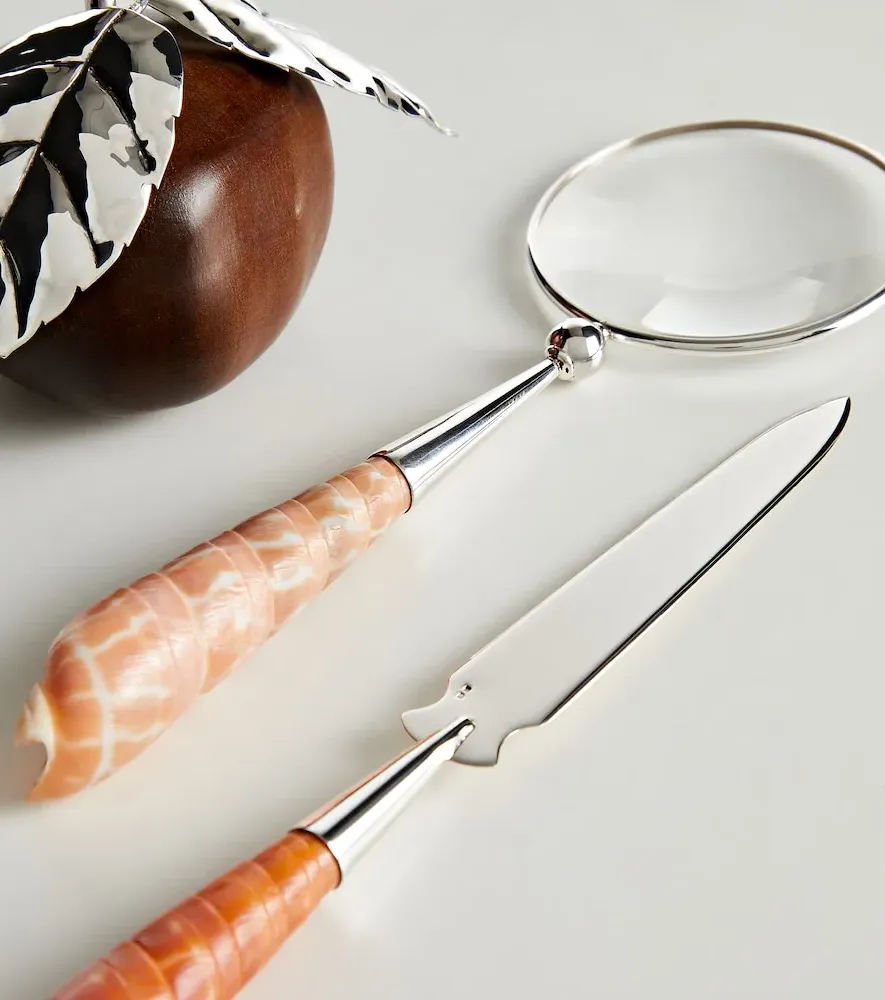 Spiralis Shell Magnifying Glass - Sterling Silver by Mytheresa, alternate view