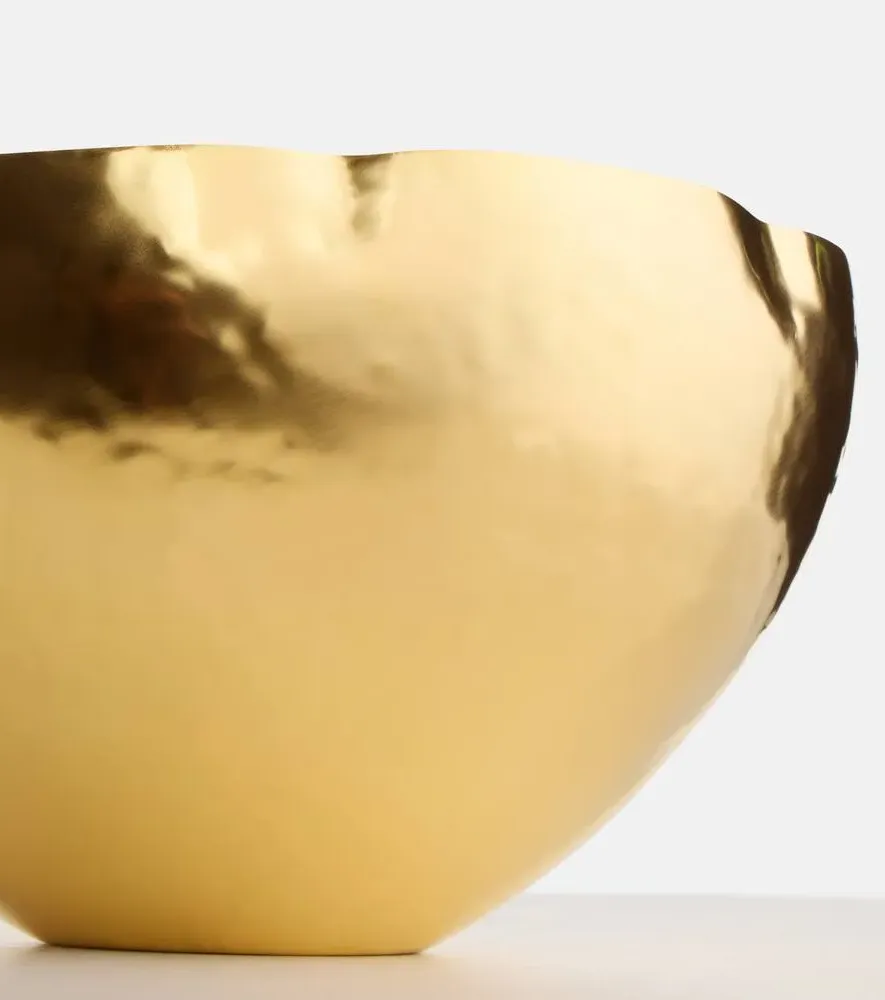 Bash Vessel Large Bowl - Gold, Brass