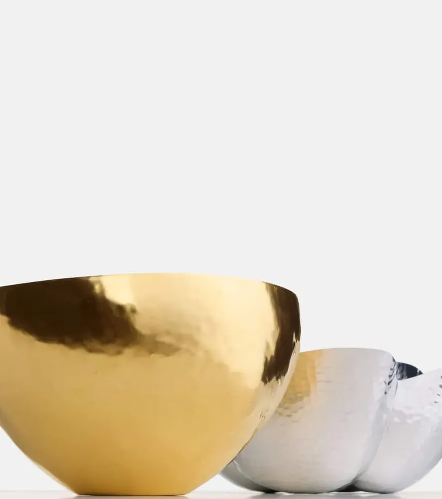 Bash Vessel Large Bowl - Gold, Brass