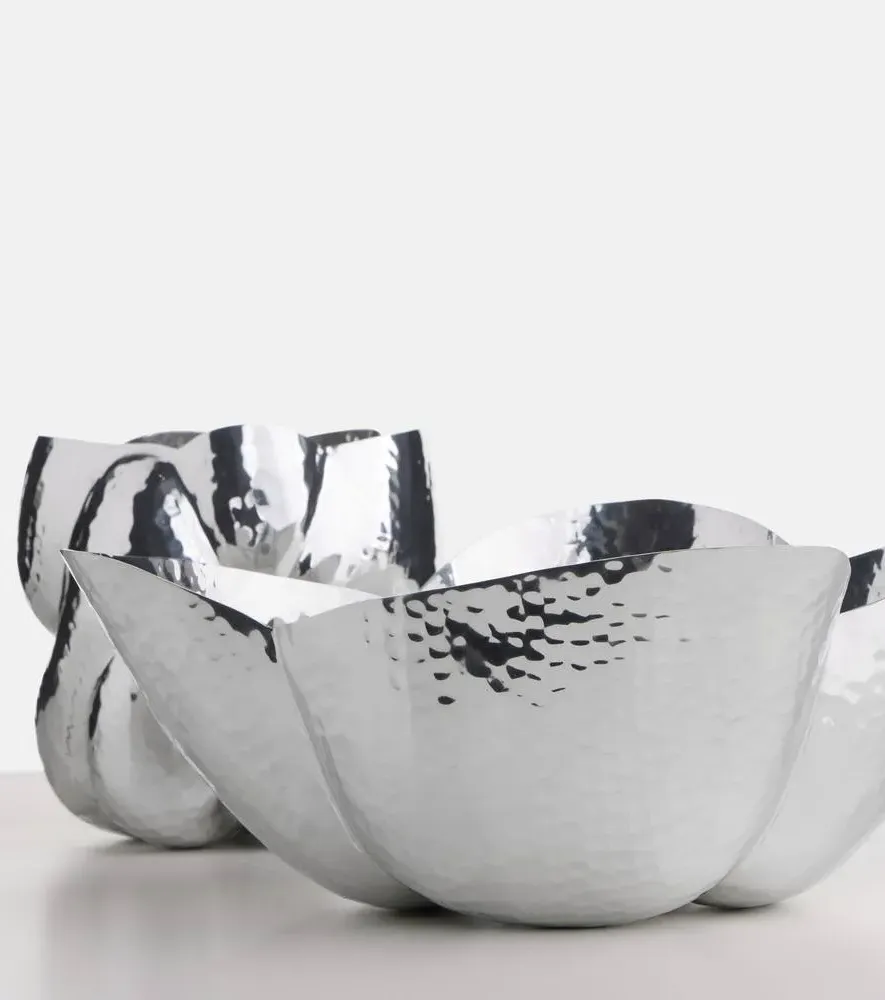 Cloud Bowl - Silver, Aluminum