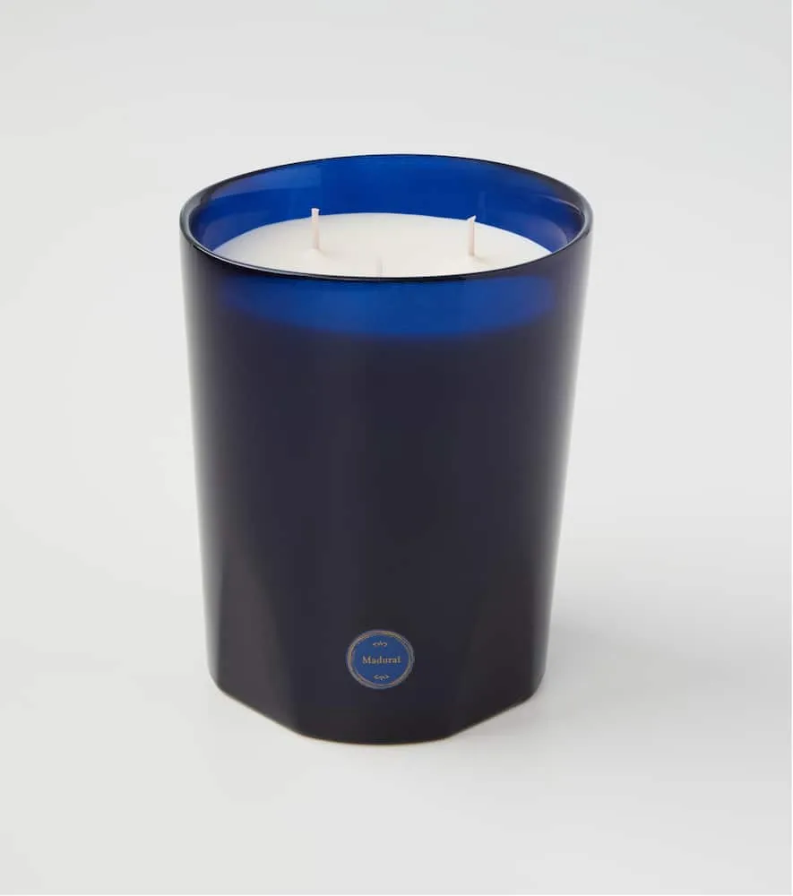 Maduraï Intermède Scented Candle - Blue, Wax