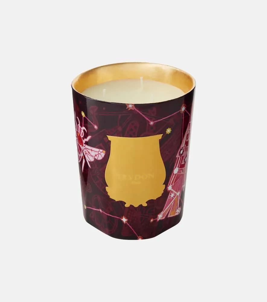 Nazareth Intermediate Scented Candle - Burgundy, Wax