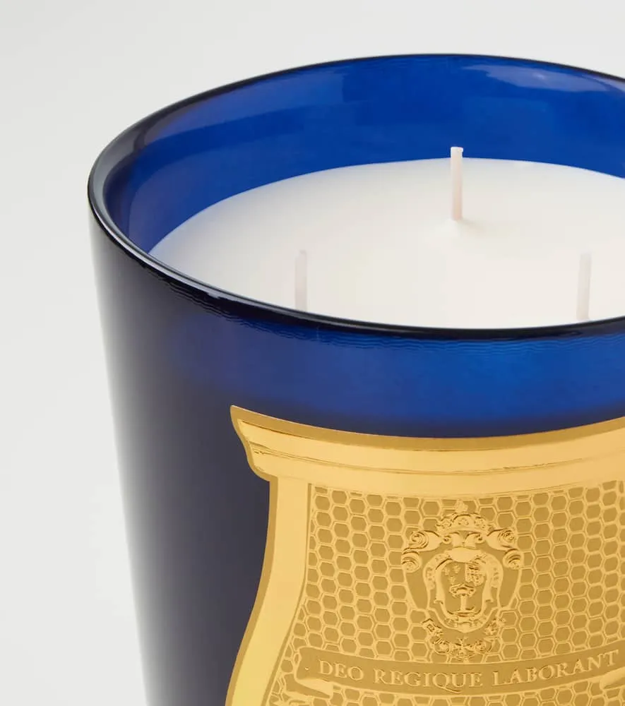 Reggio Intermède Scented Candle - Blue, Wax