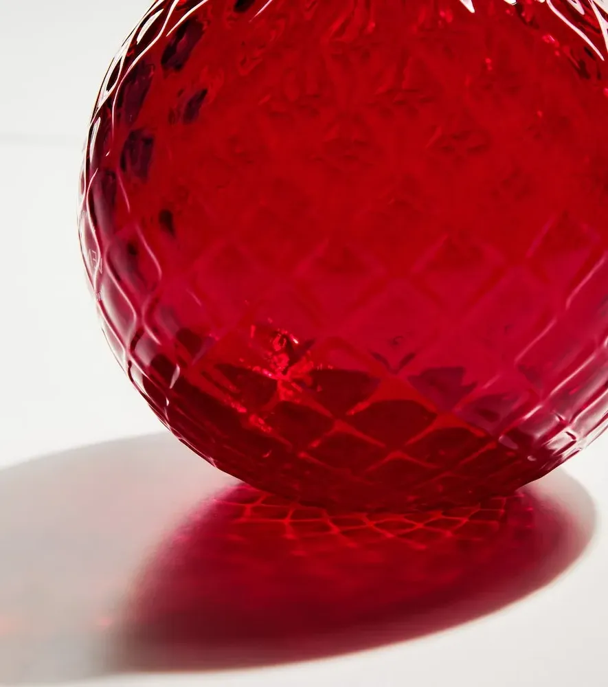 Monofiori Balloton Extra Small Vase - Rosso, Murano Glass alternate view