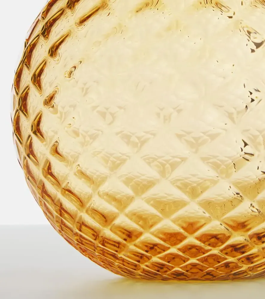 Monofiori Balloton Glass Vase - Orange, Murano Glass
