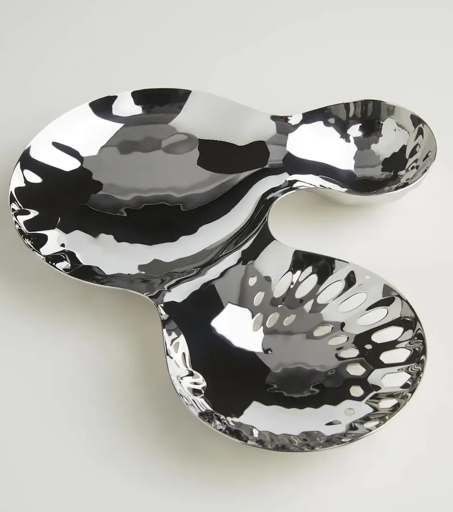 Cell Bowl - Silver, Stainless Steel