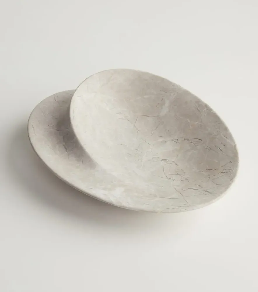 Swirl L25 Bowl - Grey, Marble image